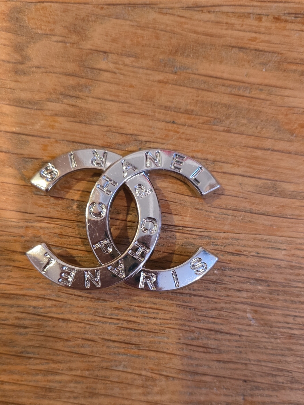 CC Monogram Brooch - Picture 2 of 5
